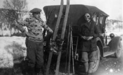 Battenfjordsfjellet. .Chevrolet ca 1927 mod, med reg nr T-20