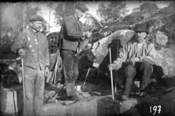 Vegarbeid Grønnes-Sølsnes ca. 1920.