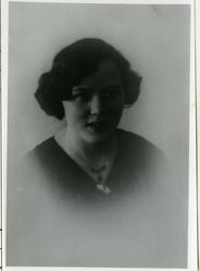 Portrett av en ukjent kvinne. 1930.