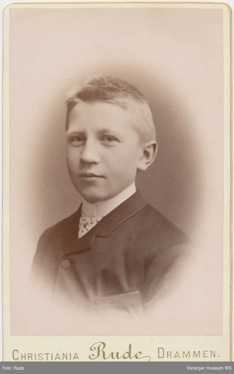 Portrett, Hemming Lauritz Brodtkorb, ca. 1888