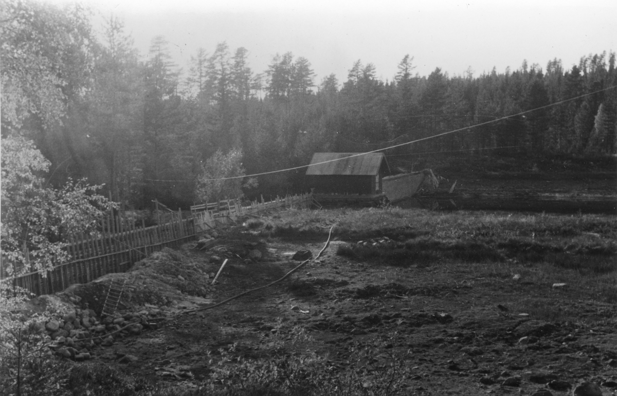 Stavåsdammen tørkesommeren 1948