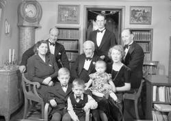 August Albertsen med familie