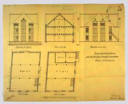 Projekteret Søbod på Hr. Herman Bangs eiendom [Fasadeoppriss