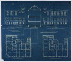 Hr. Lods S. Dyb, Enervigsgaden [Arbeidstegning]