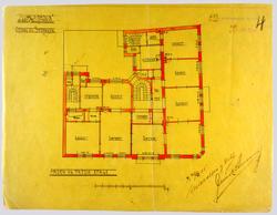 "Murgaarden" Frisak og Stenvaag, anden og tredie etage [Plan