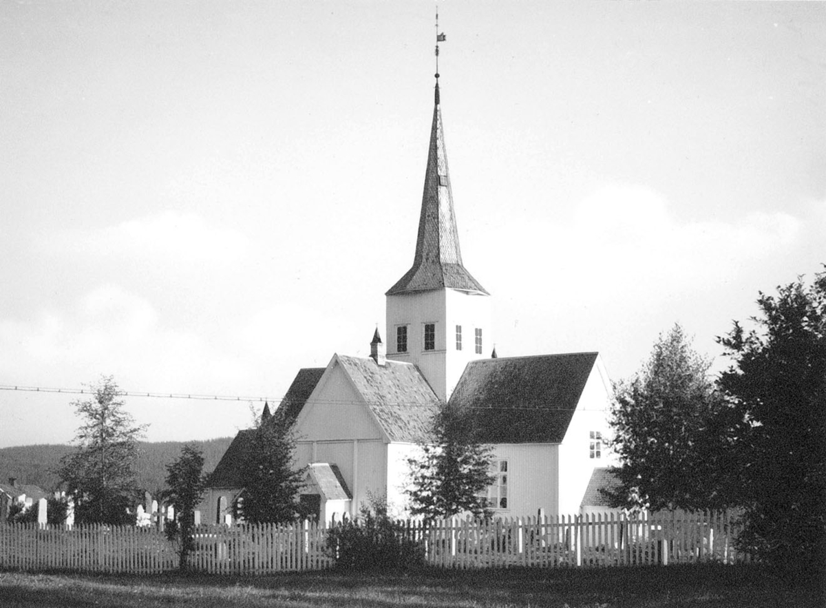 Gamle Seegård kirke oppført i 1781.