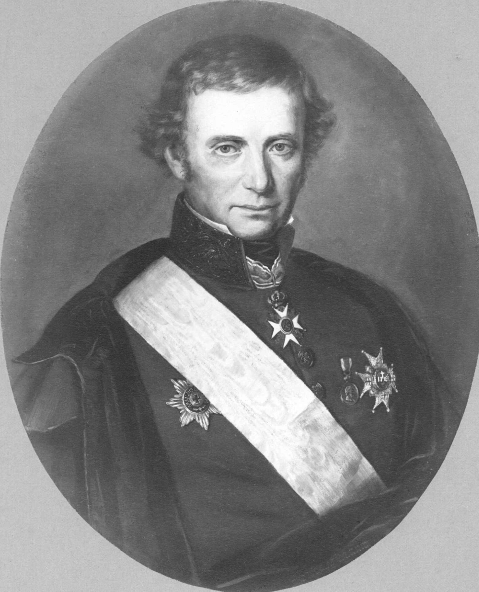 Portrett, Jørgen Herman Vogt, f.21/7 1784 - d.12/1 1862, statsråd.