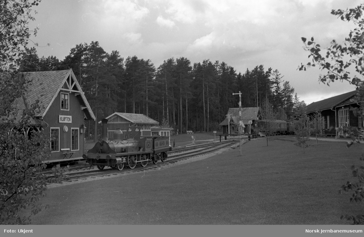 Jernbanemuseet med Kløften stasjonsbygning