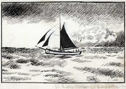 Christiania Seildugsfabrik, Oslo. Tegninger til reklamemater