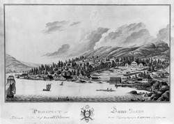 Prospekt fra Damsgård, Bergen. 
Janson`s kopi  03.06.1909