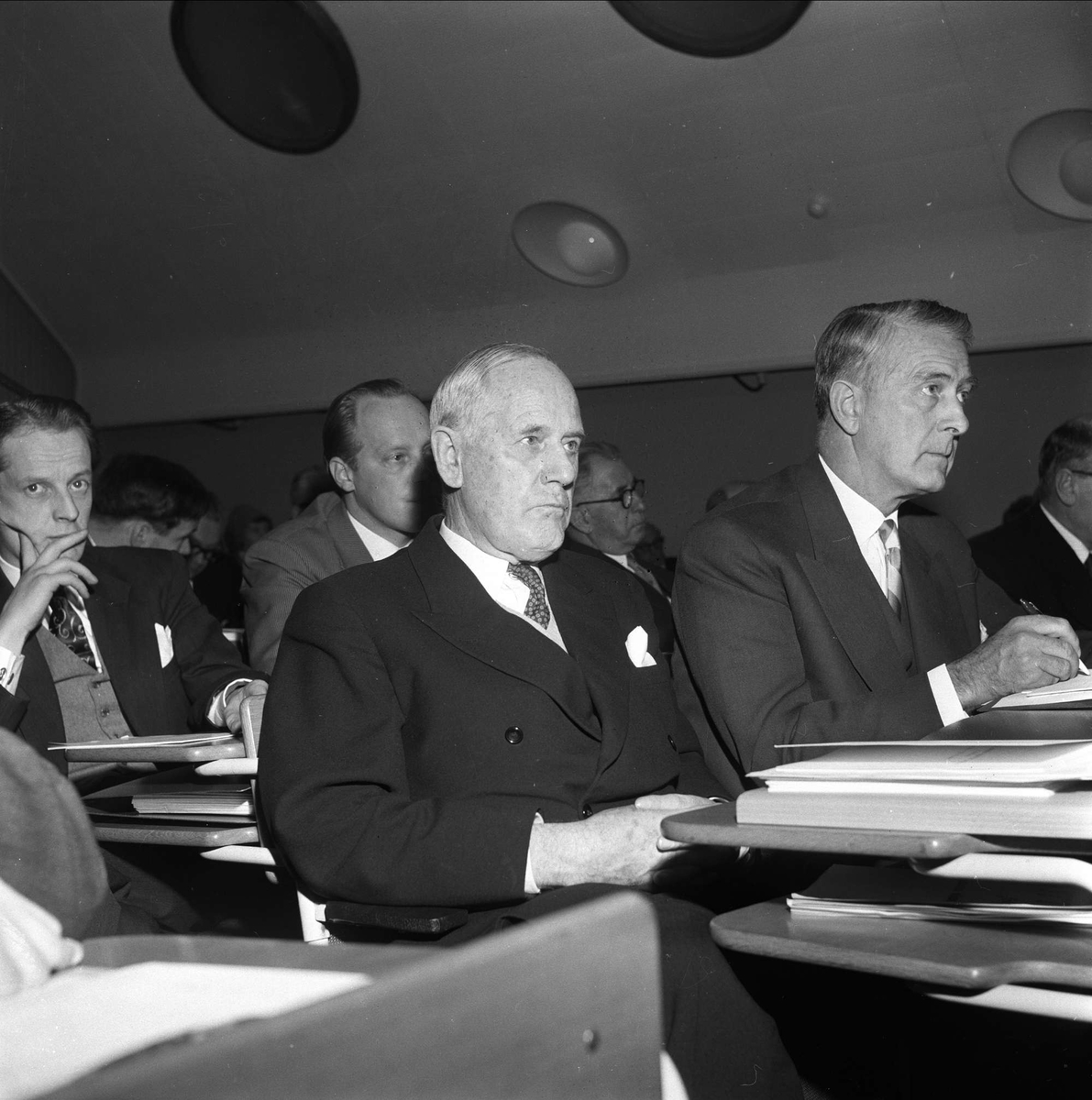 Møte i Nordisk Råd, Stortinget, Oslo, 10.11.1958.