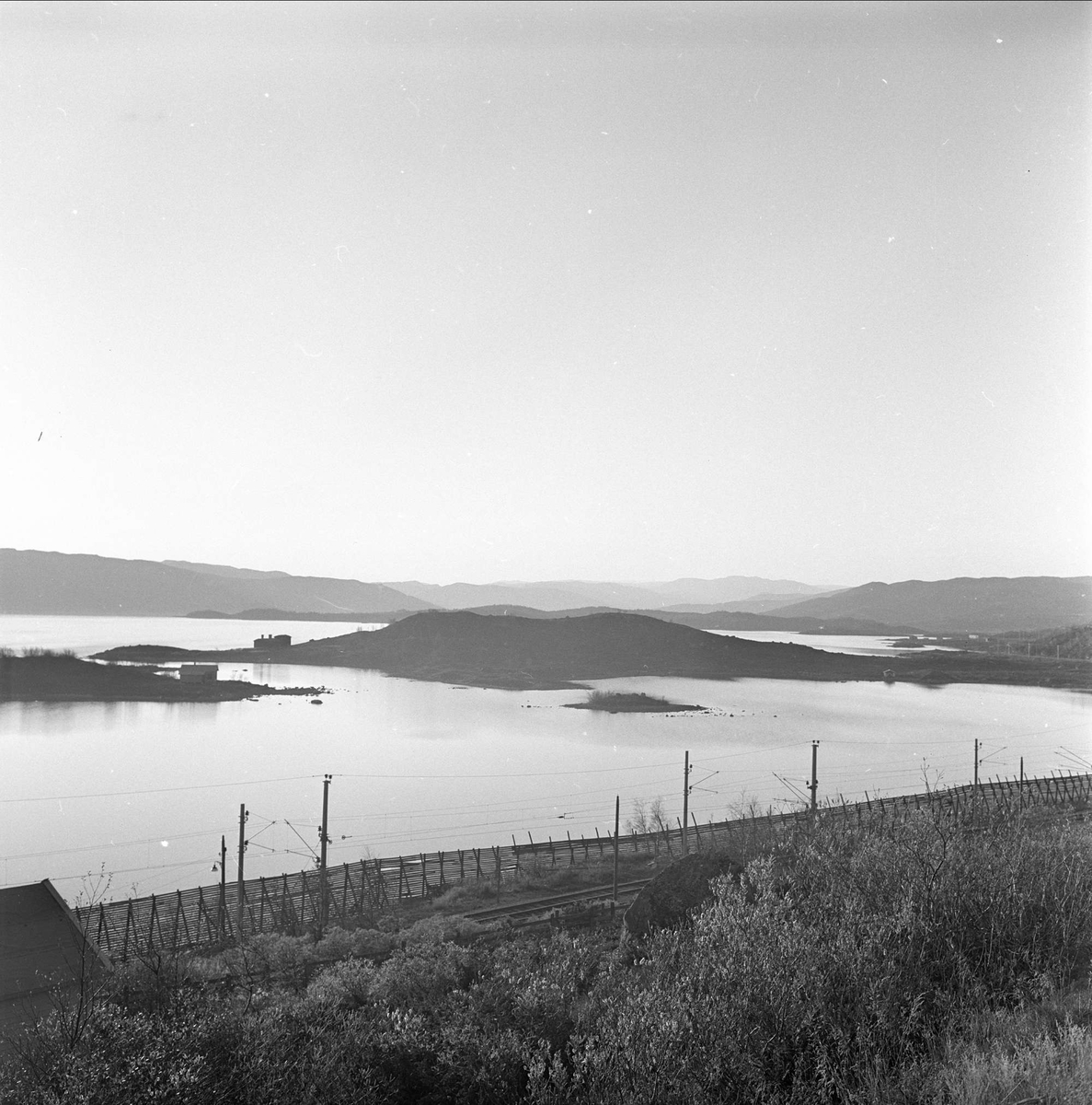 Ustaoset, Buskerud, 1962. Landskap.