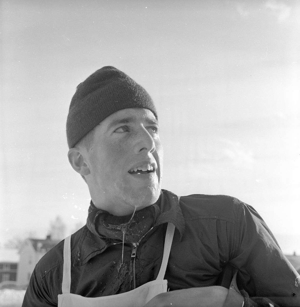 Hønefoss 10.02.1962, NM på ski for junior.