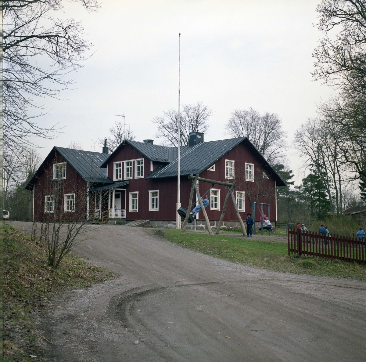 Funbo kyrkskola, Funbo socken, Uppland 1989
