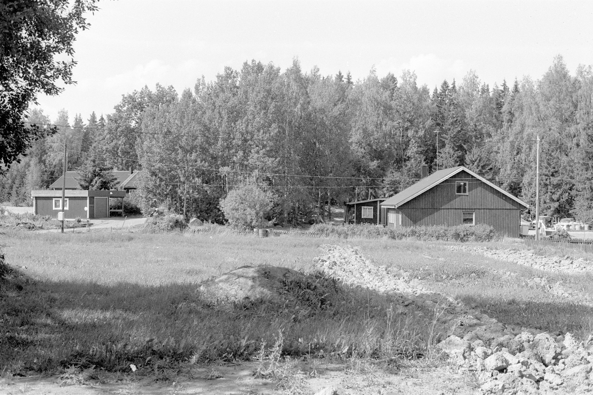 Vy över Näset 1:17, Näset, Jumkils socken, Uppland 1983