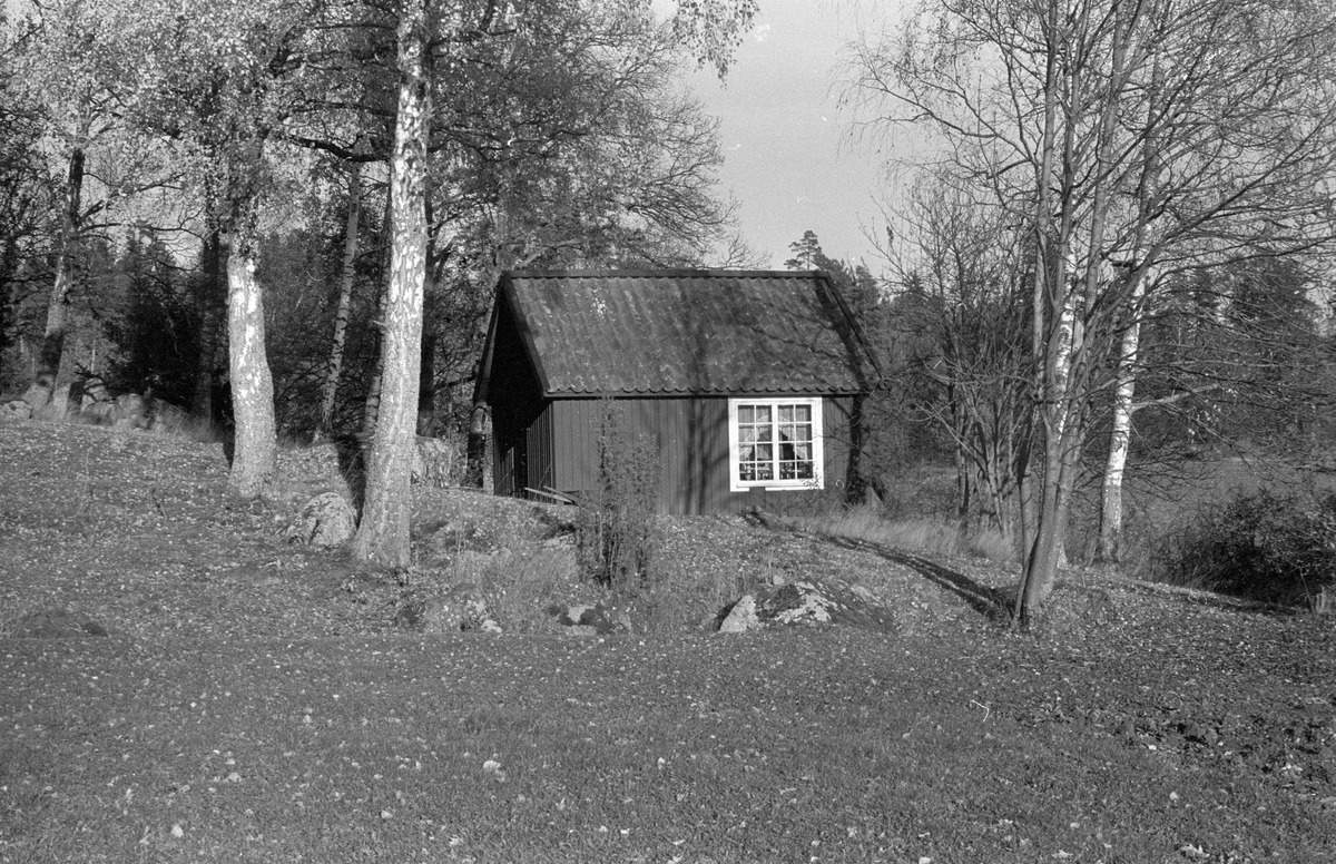 Tvättstuga, Björkbacken, Hammarskog, Dalby socken, Uppland 1984