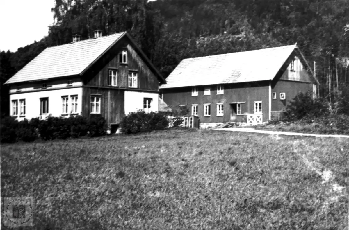 Hus til Elling Stedjan på Gnr. 117 Bnr. 6 Eigan i Bjelland.