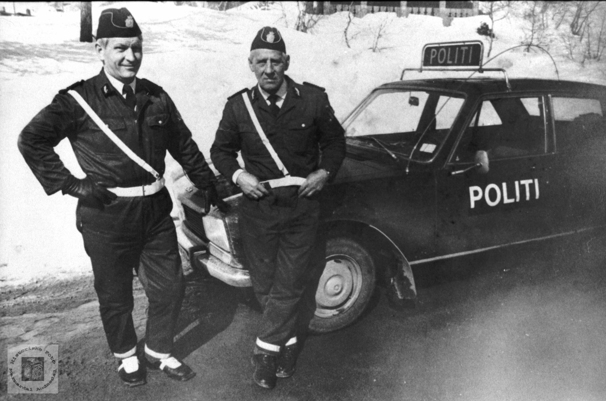 Politi fra Marnardal og Åseral.