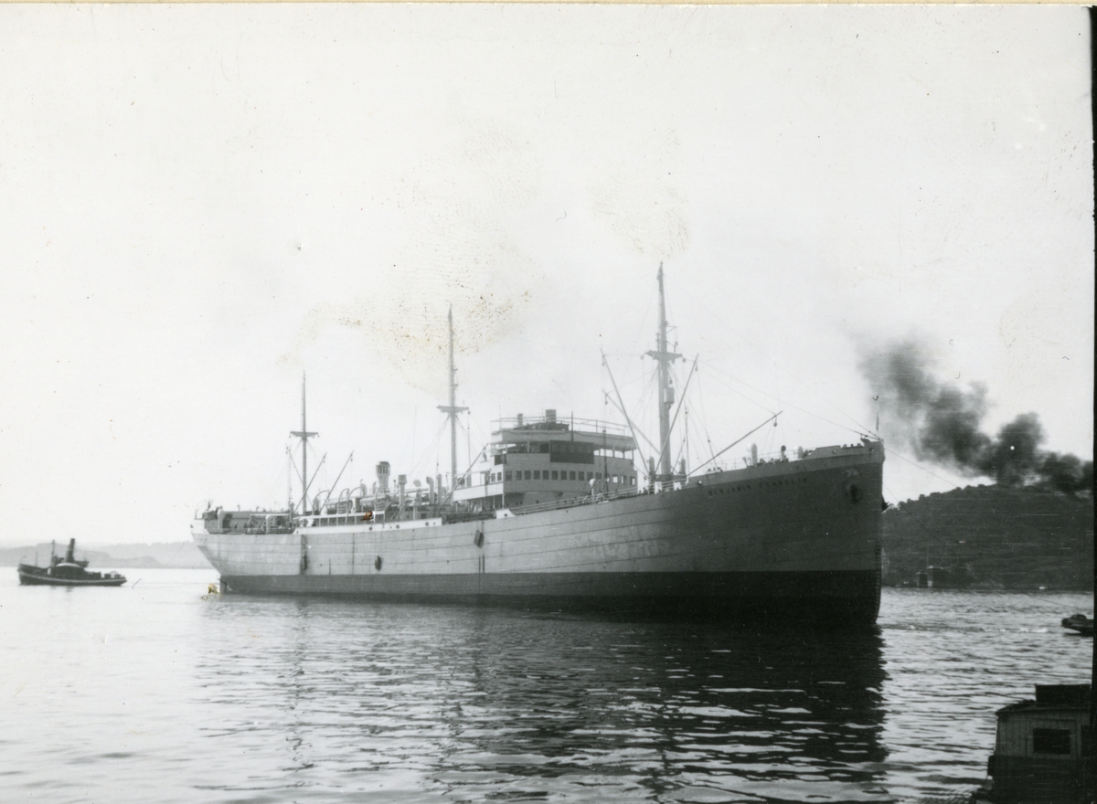 M/S Benjamin Franklin (b.1927, Chantier et Ateliers de Saint-Nazaire ...