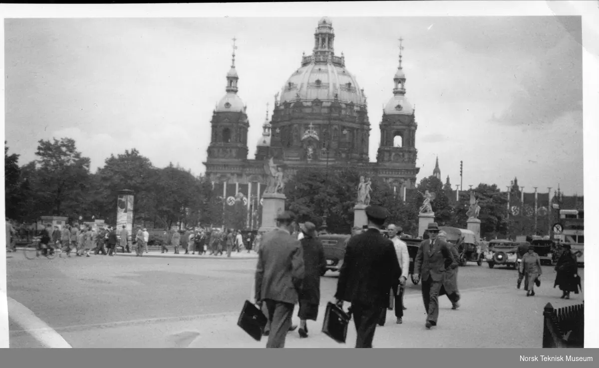 Domkirken, Berlin, Tyskland, trolig 1936.