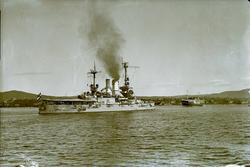 Eksteriør, passasjer- og lastebåten M/S Hai Lee, B/N 463, i 