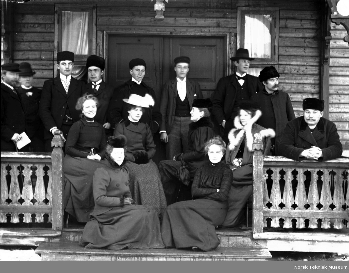Gruppe Tynset, vinter 1900