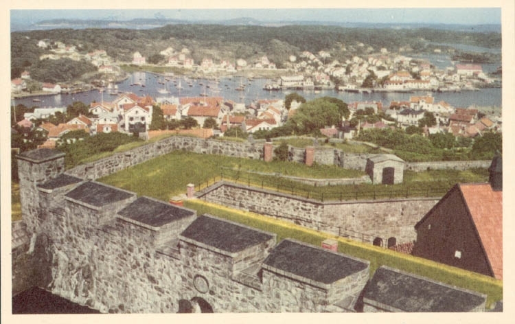 Marstrand. Utsikt från fästningen