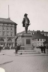 Christian IV-statuen på Stortorvet.