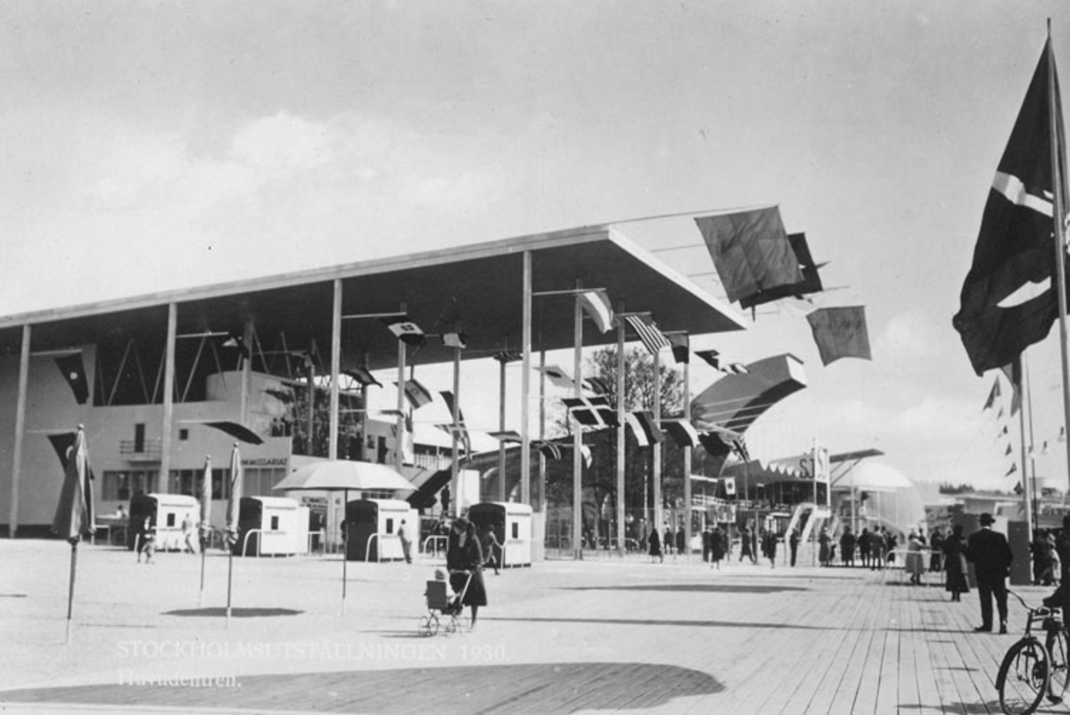 Vykort från Stockholmsutställningen 1930