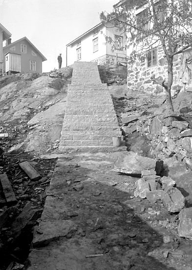 Maj 1924. "Gata" på Gullholmen.