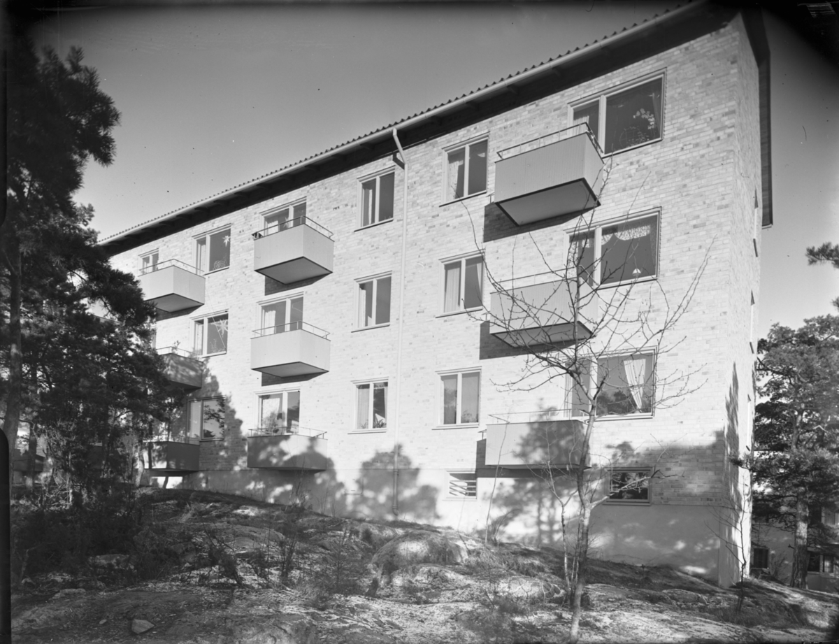 Flerbostadshus Exteriör - ArkDes / DigitaltMuseum