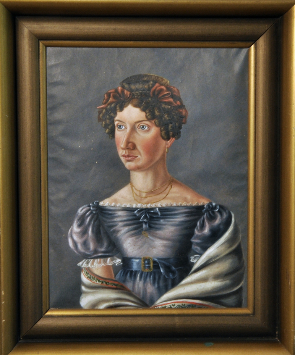 Portrett av fru Christiane Elisa Fasting.