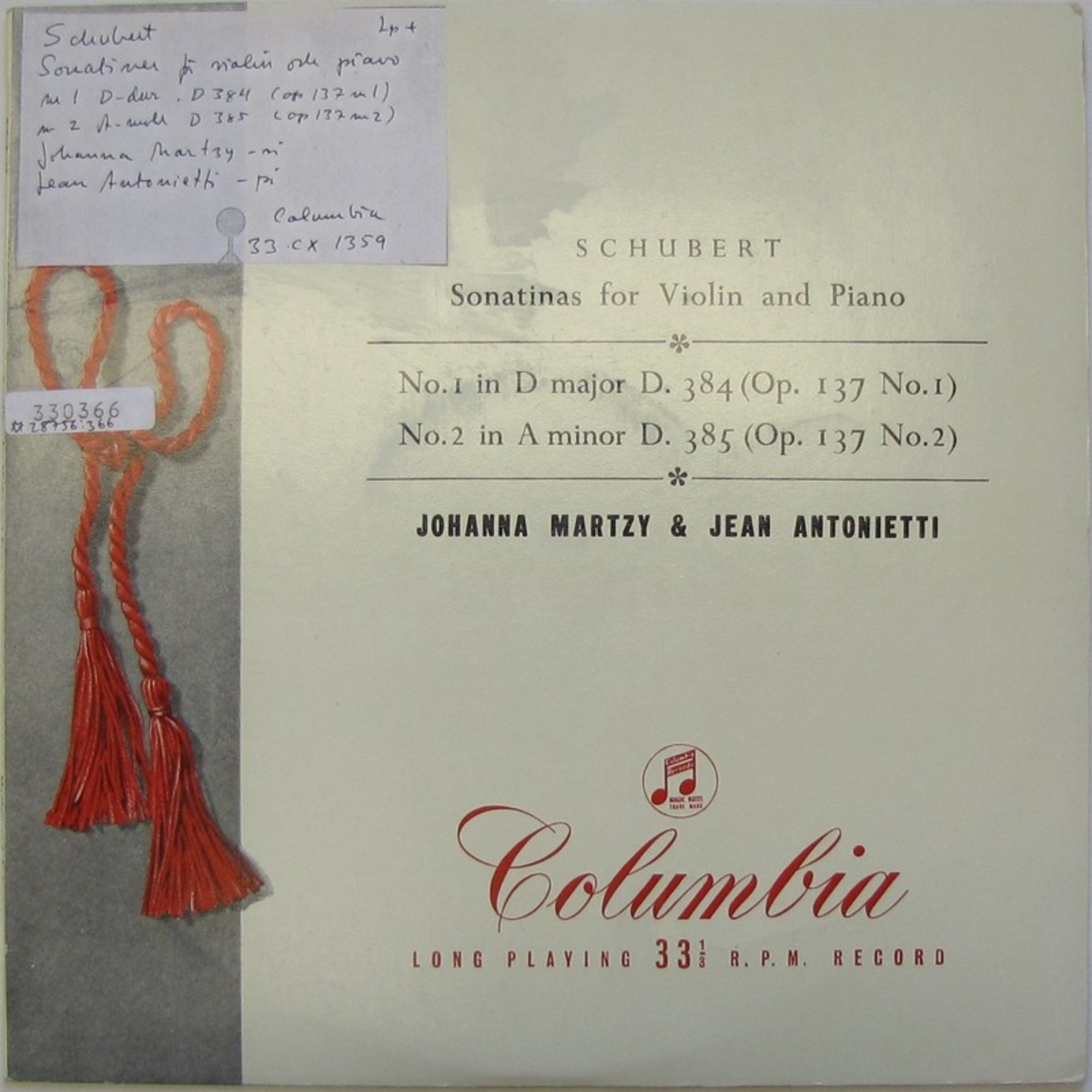 LP-skiva av märket Columbia