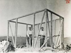 GEODESI, Astronomi: Bygging av hytte på Eigeberg
