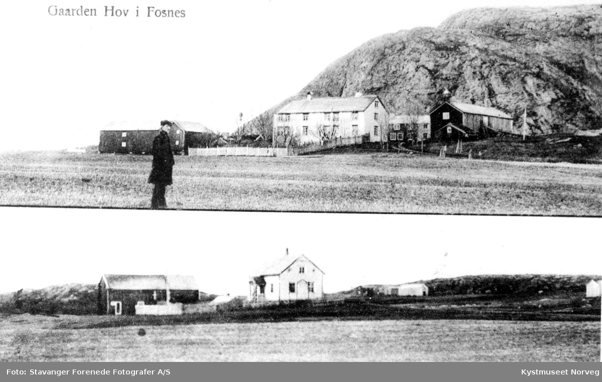 Fosnes kommune, bilder fra gården "Hov"