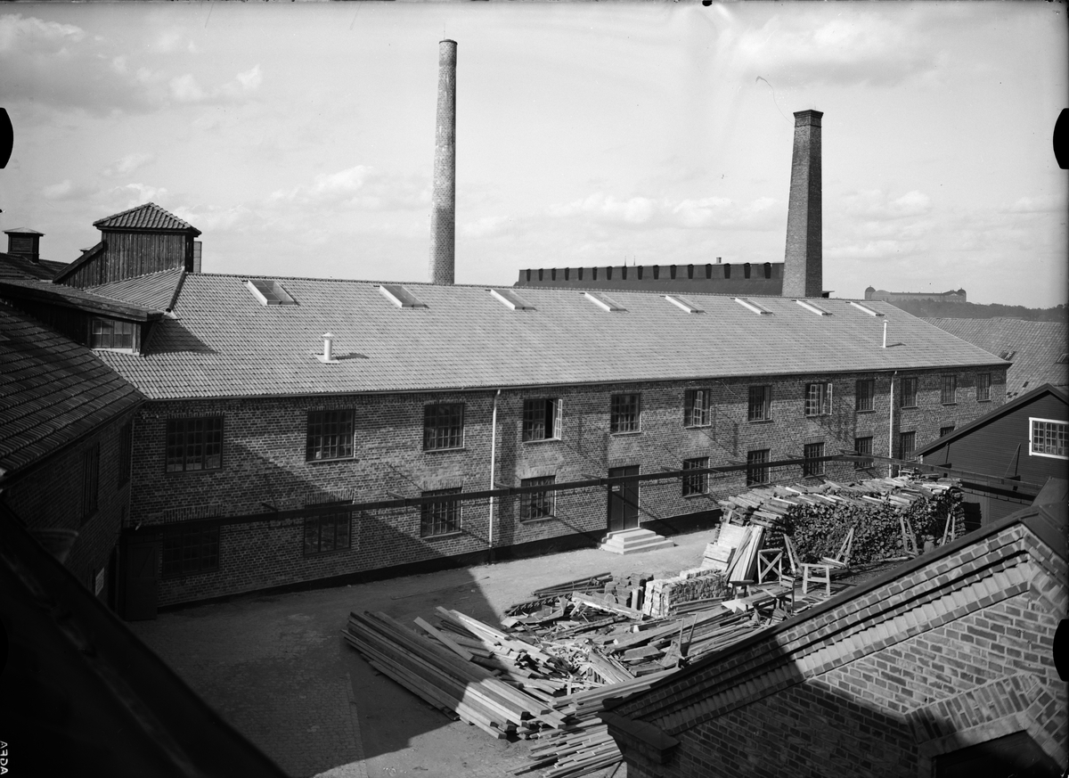 Industribyggnad vid Upsala-Ekeby AB, Ekeby bruk, Uppsala 1935