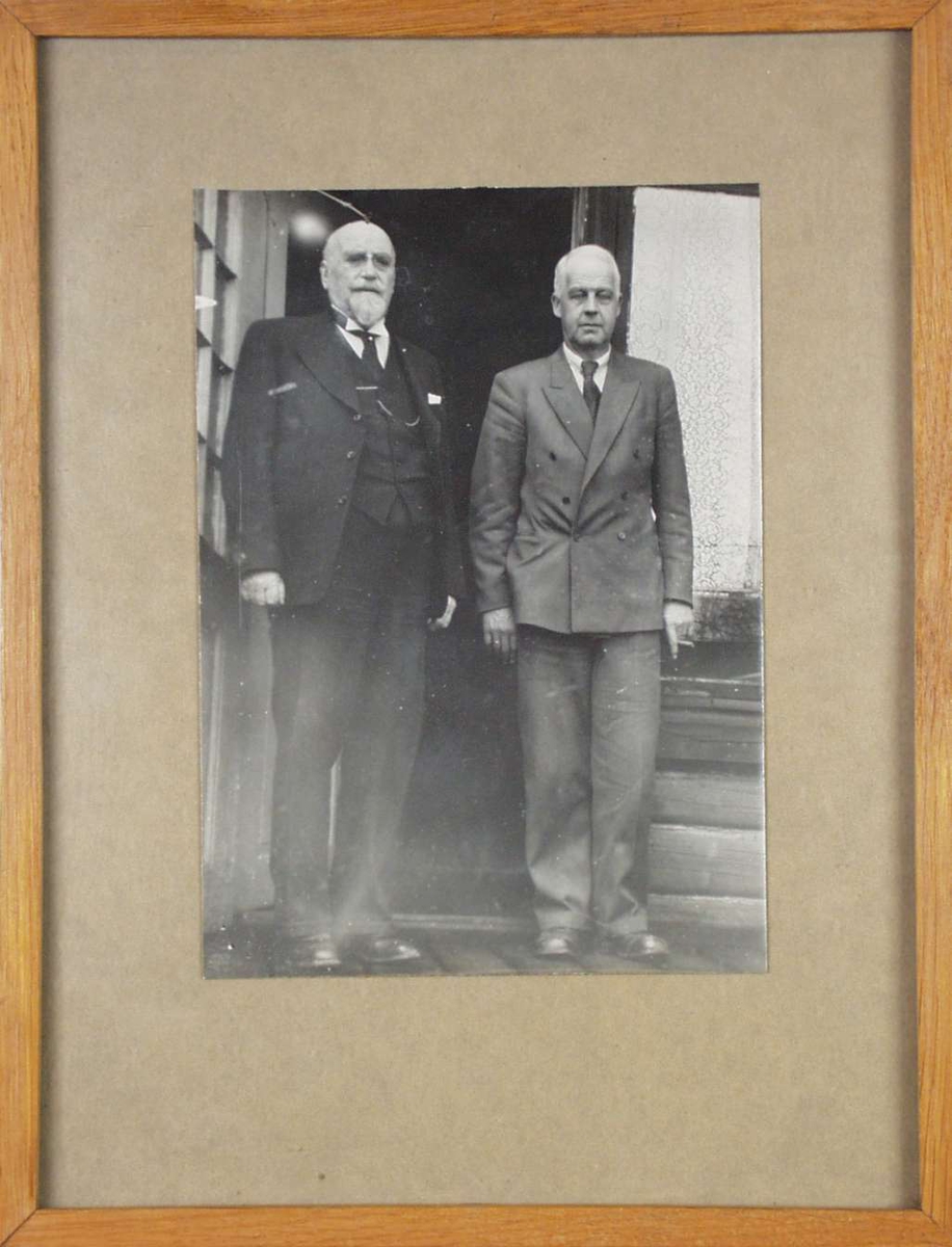 Anders Sandvig og Sigurd Grieg.