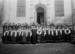 Hundorp. Sør-Fron kirke. Konfirmanter