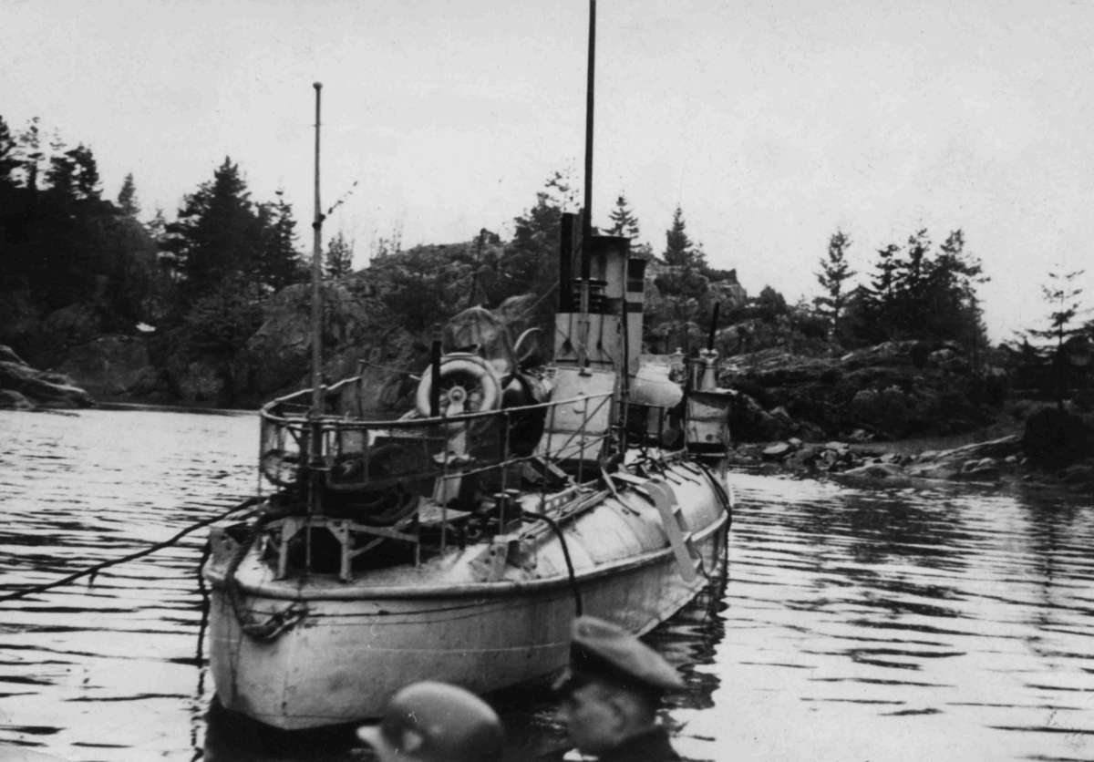 Torpedobåten Grib på Lyngør