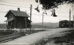 Litlevand station. Tryvandsbanen.