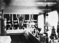 Bryllup: Festbordet ved bryllupet til Margrethe og Joakim Sv