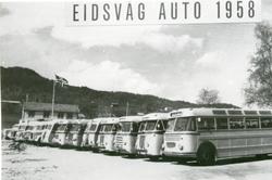 Eidsvåg Auto 1958..Torstein Alstad (1908-1980) begynte å kjø