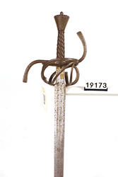 Støtrapir , enkelt klingekurvfeste