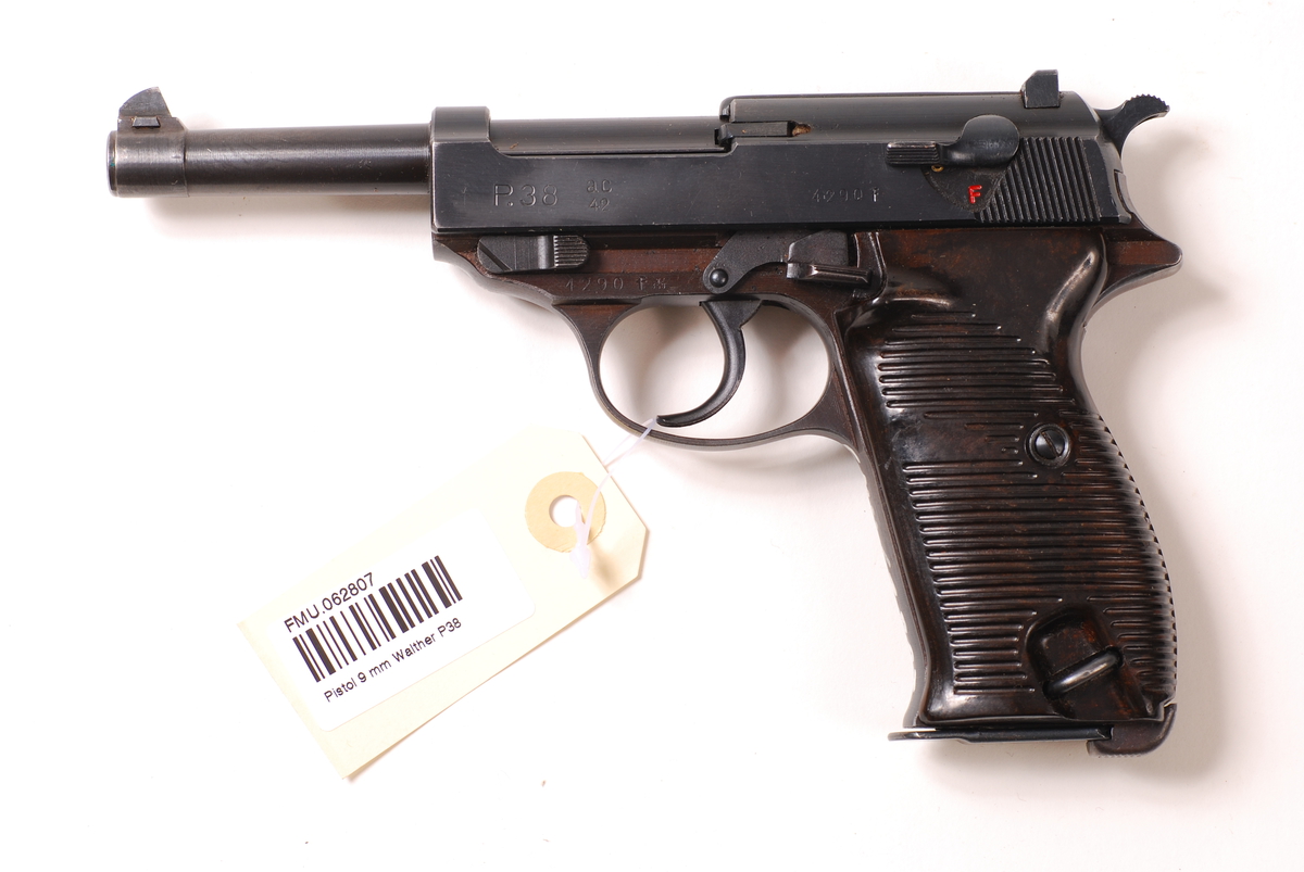 Pistol 9mm Walther P38