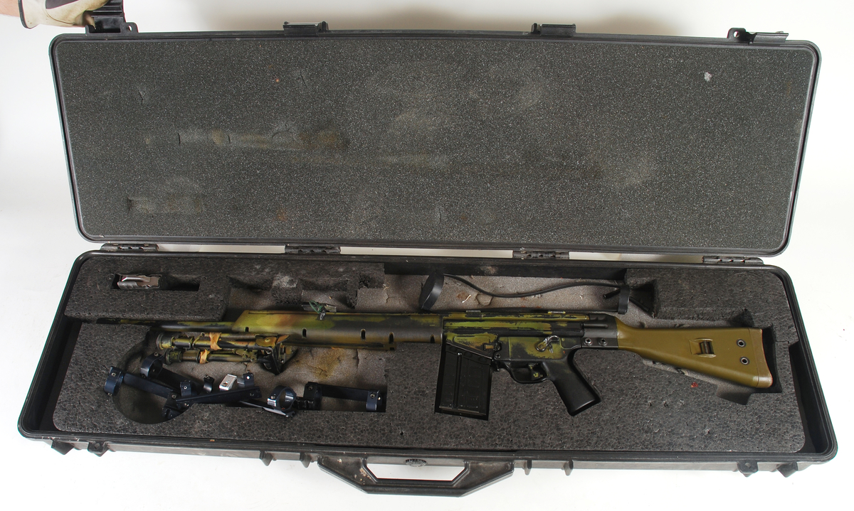 Skarpskyttergevær 7,62x51 H&K MSG90