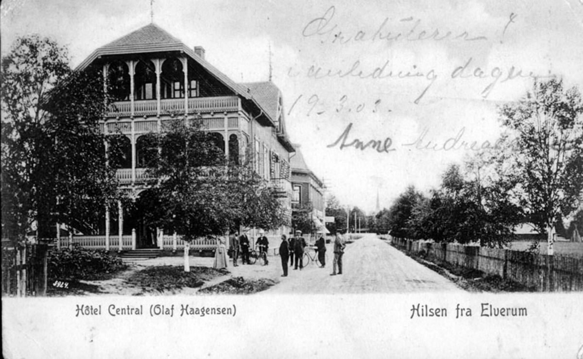 Hotel Central, ca. 1902