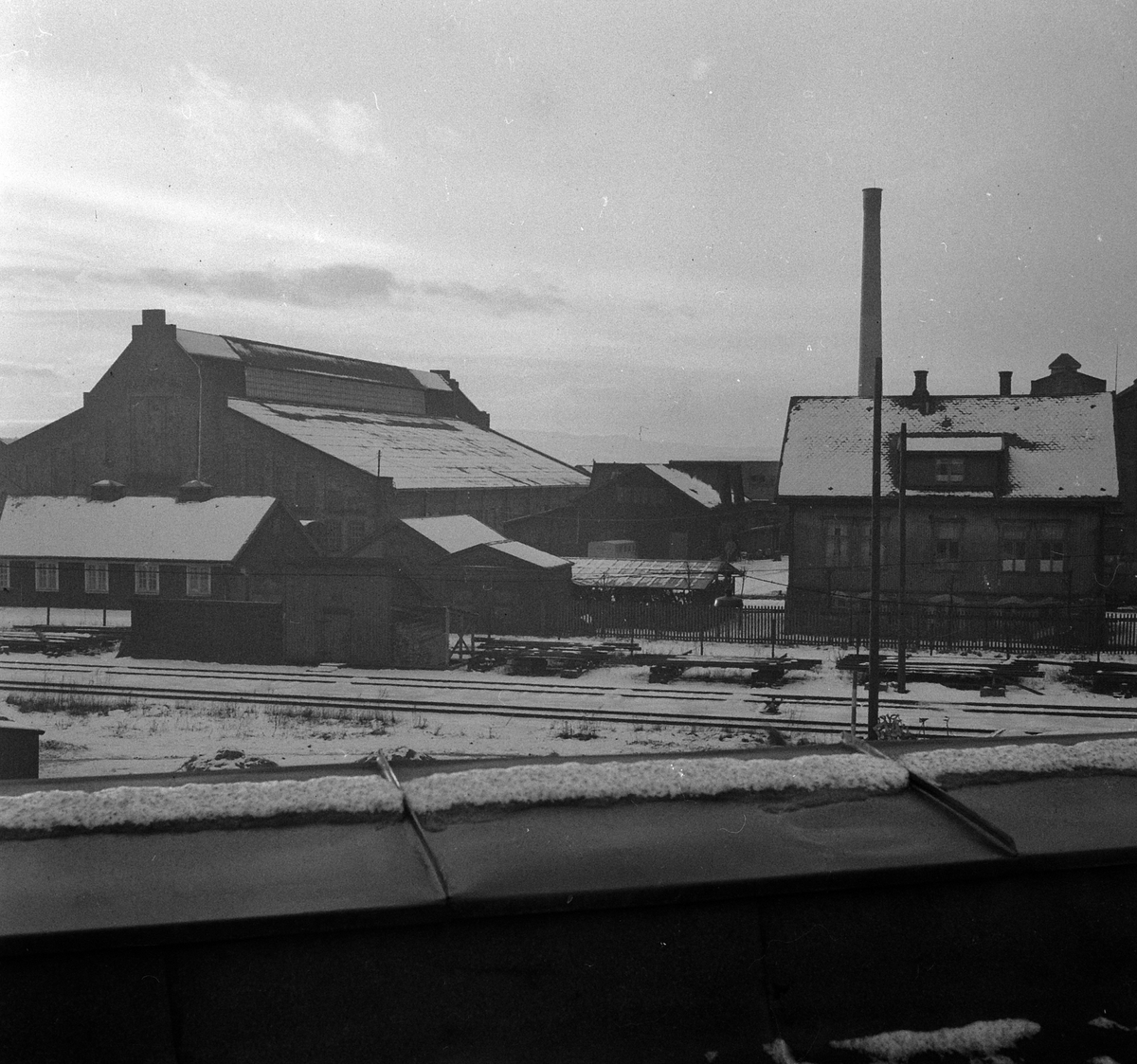 Hamar Jernstøperi og Mekansk verksted, Ham-Jern, Espern, eksteriør av fabrikkbygningene, 