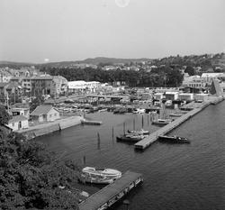 KRISTIANSAND? BÅTHAVN, BRYGGER, UKJENT STED