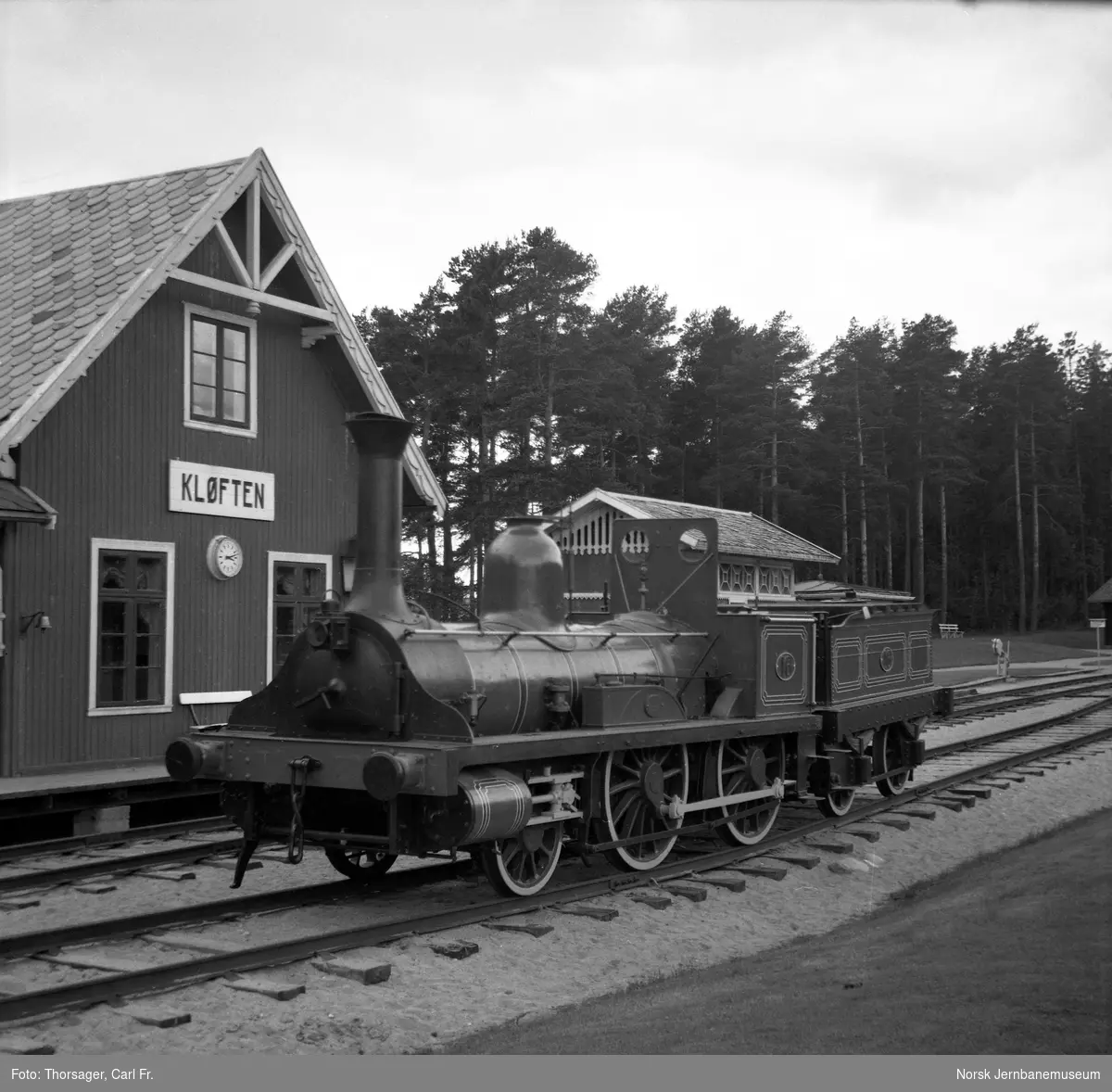 Jernbanemuseet : damplokomotiv type 2a nr. 16