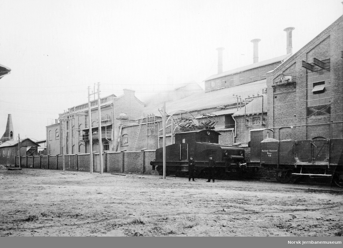 Hafslundbanen, lokomotiv H4 med kassevogn Lf 48